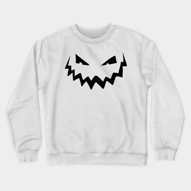 Happy Halloween Jack-o-Lantern Design for Kids and Adults Crewneck Sweatshirt by Graphic Duster